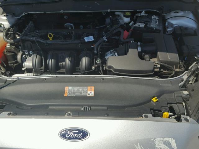 1FA6P0G7XG5109478 - 2016 FORD FUSION S SILVER photo 7