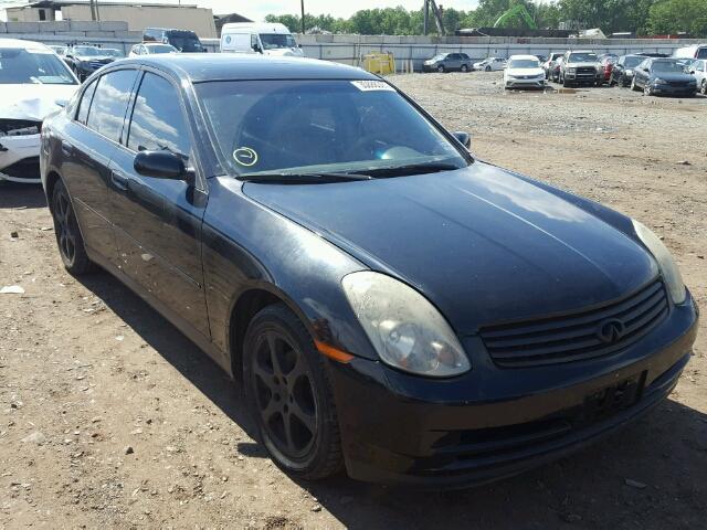 JNKCV51EX3M307449 - 2003 INFINITI G35 BLACK photo 1