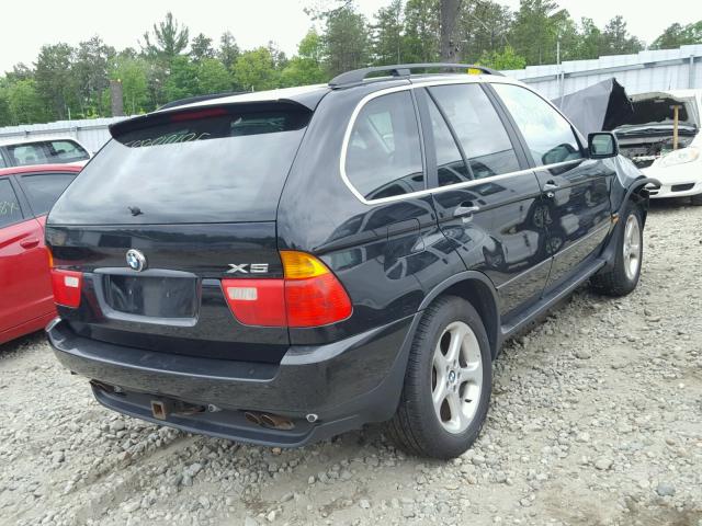 5UXFB33543LH41172 - 2003 BMW X5 4.4I BLACK photo 4
