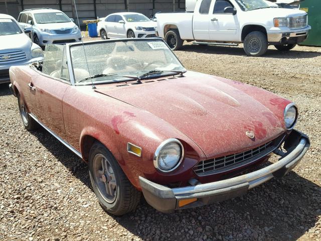 124CS10111257 - 1976 FIAT 124 RED photo 1