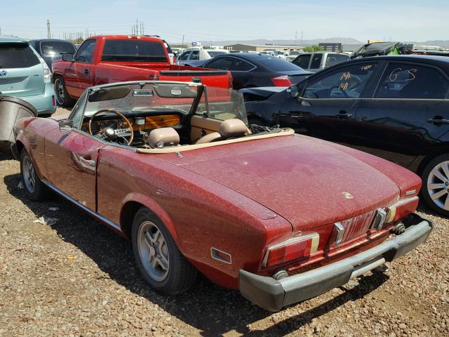 124CS10111257 - 1976 FIAT 124 RED photo 3