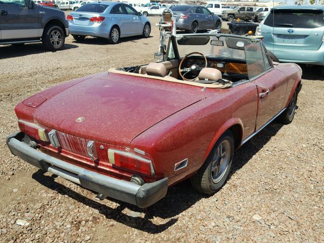 124CS10111257 - 1976 FIAT 124 RED photo 4