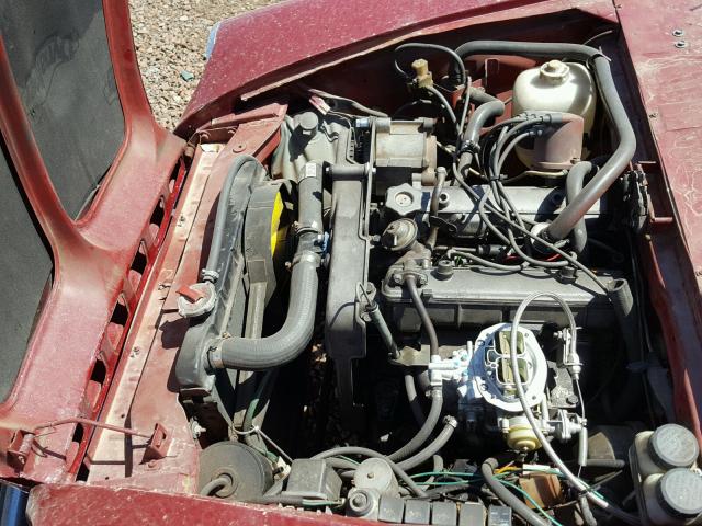 124CS10111257 - 1976 FIAT 124 RED photo 7