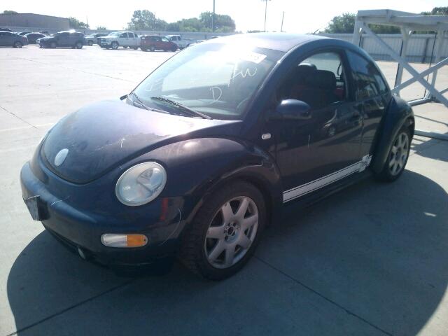 3VWDD21C23M425888 - 2003 VOLKSWAGEN NEW BEETLE 蓝色 照片 2