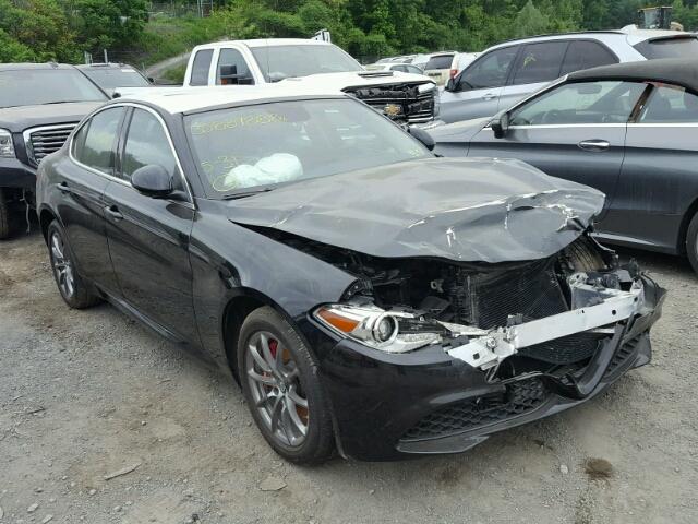 ZARFAEDN5H7547817 - 2017 ALFA ROMEO GIULIA Q4 黑色 照片 1