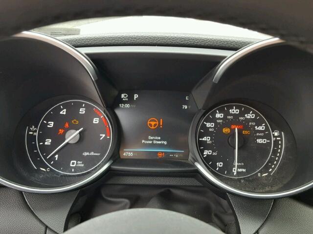 ZARFAEDN5H7547817 - 2017 ALFA ROMEO GIULIA Q4 黑色 照片 8