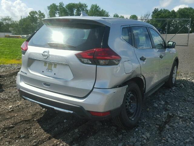 JN8AT2MT7HW381158 - 2017 NISSAN ROGUE S SILVER photo 4