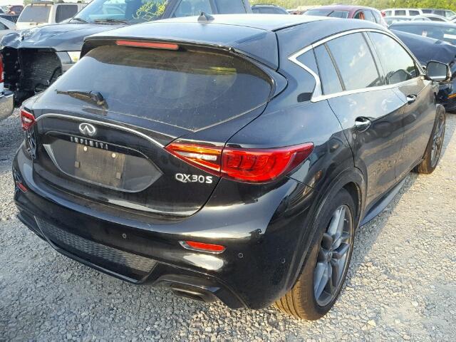 SJKCH5CP5JA049263 - 2018 INFINITI QX30 BASE BLACK photo 4