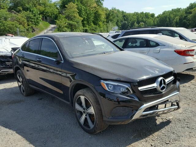 WDC0J4KB4JF316285 - 2018 MERCEDES-BENZ GLC COUPE BLACK photo 1