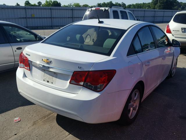 1G1PC5SB7E7192865 - 2014 CHEVROLET CRUZE LT WHITE photo 4