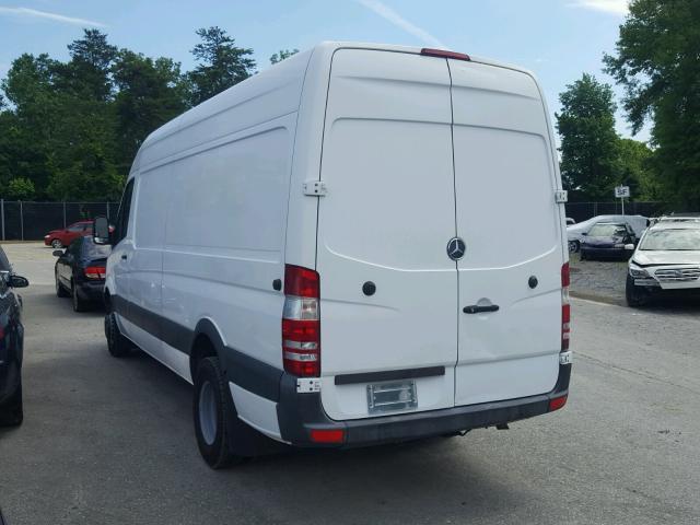 WD3PF1CC6D5739465 - 2013 MERCEDES-BENZ SPRINTER 3 WHITE photo 3