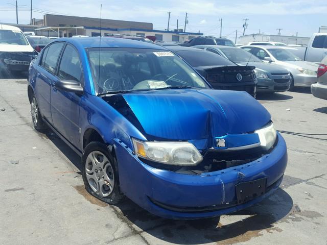 1G8AJ52F54Z221640 - 2004 SATURN ION LEVEL BLUE photo 1