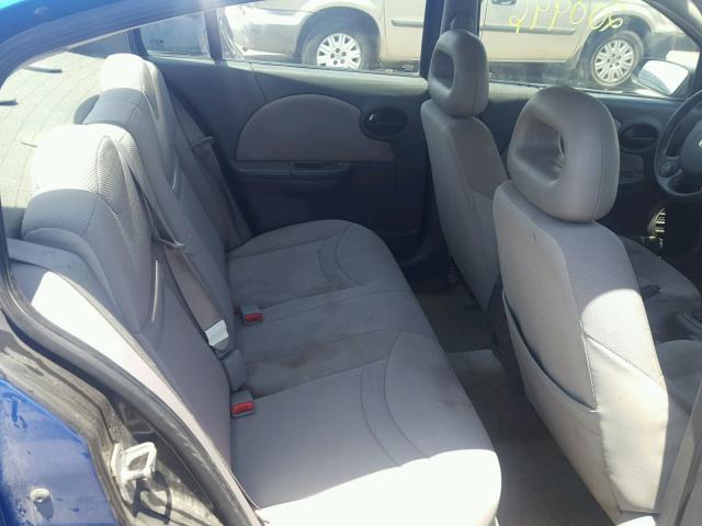 1G8AJ52F54Z221640 - 2004 SATURN ION LEVEL BLUE photo 6