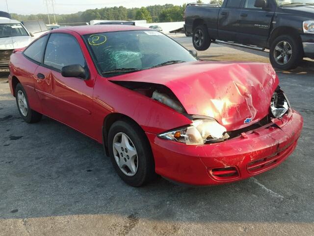 1G1JC124127157234 - 2002 CHEVROLET CAVALIER RED photo 1