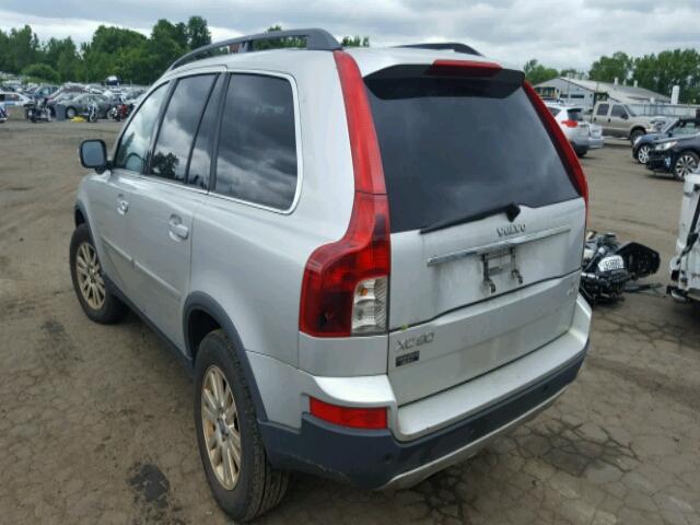 YV4CZ982881466176 - 2008 VOLVO XC90 SILVER photo 3