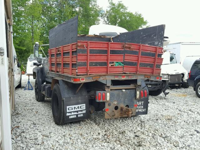 1FDXK87U0GVA55282 - 1986 FORD F8000 BLACK photo 3