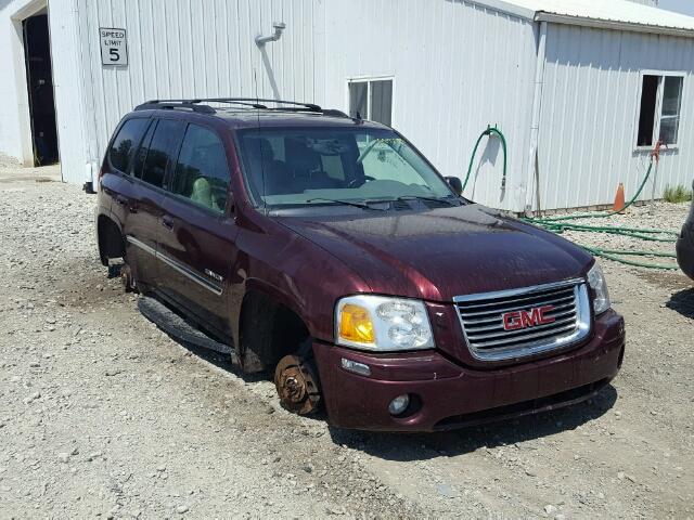 1GKDT13S662117630 - 2006 GMC ENVOY BURGUNDY photo 1