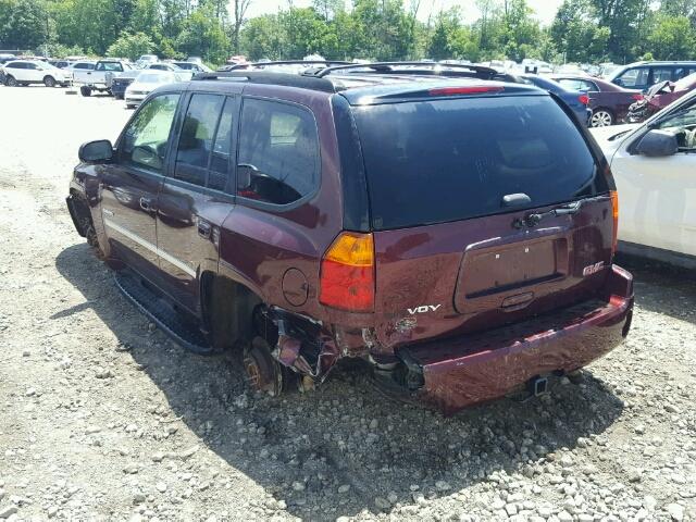 1GKDT13S662117630 - 2006 GMC ENVOY BURGUNDY photo 3