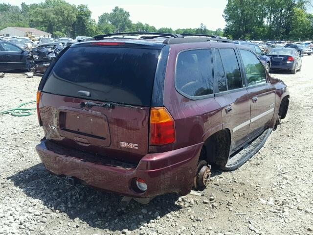 1GKDT13S662117630 - 2006 GMC ENVOY BURGUNDY photo 4