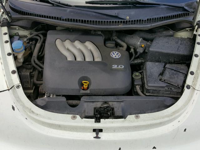 3VWCB21C22M456428 - 2002 VOLKSWAGEN NEW BEETLE 白色 照片 7