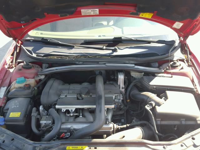 YV1RS58D622100577 - 2002 VOLVO S60 2.4T RED photo 7