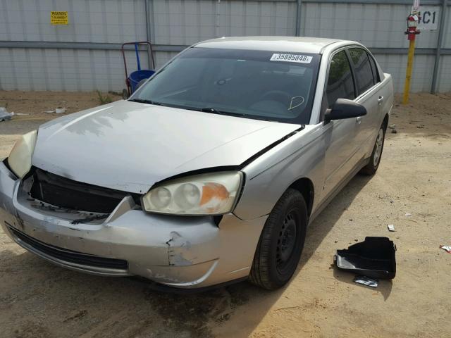 1G1ZS58F88F138393 - 2008 CHEVROLET MALIBU LS SILVER photo 2
