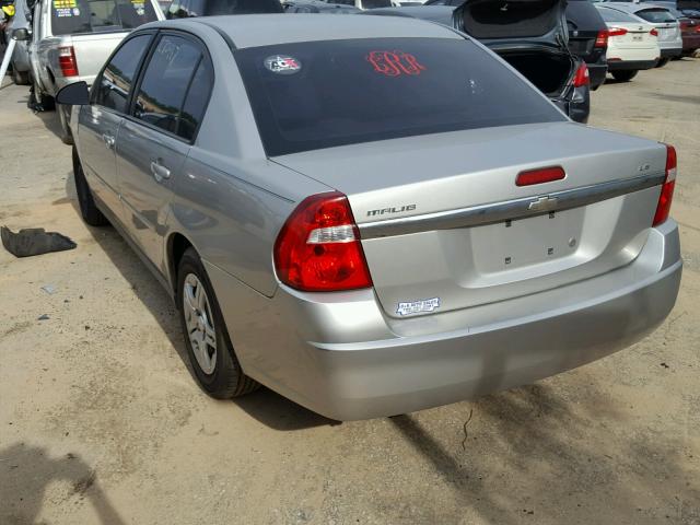 1G1ZS58F88F138393 - 2008 CHEVROLET MALIBU LS SILVER photo 3