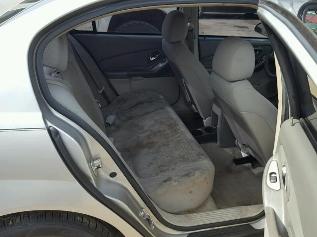 1G1ZS58F88F138393 - 2008 CHEVROLET MALIBU LS SILVER photo 6