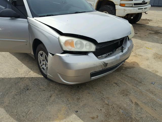 1G1ZS58F88F138393 - 2008 CHEVROLET MALIBU LS SILVER photo 9