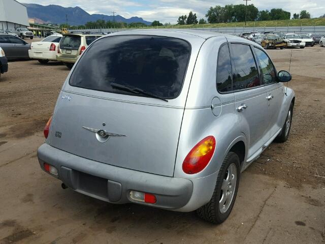 3C8FY68B82T220986 - 2002 CHRYSLER PT CRUISER SILVER photo 4