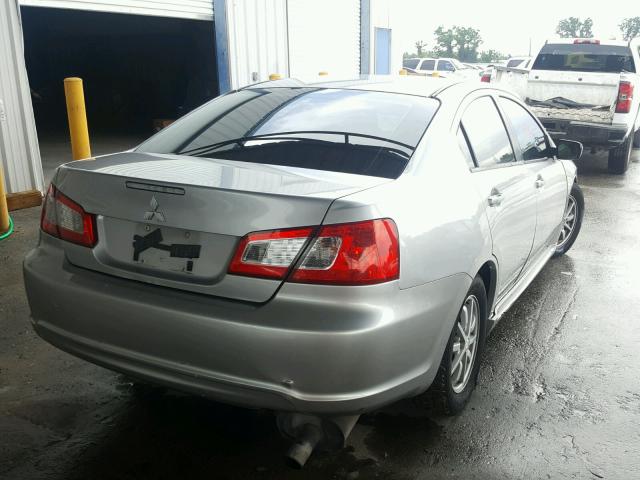 4A32B2FF4AE008842 - 2010 MITSUBISHI GALANT FE SILVER photo 4