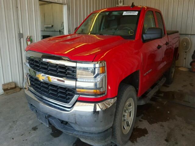 1GCVKNEH6GZ268097 - 2016 CHEVROLET SILVERADO RED photo 2