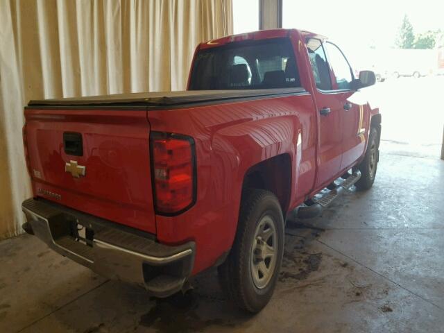 1GCVKNEH6GZ268097 - 2016 CHEVROLET SILVERADO RED photo 4