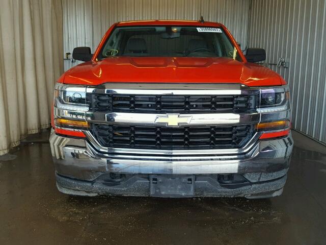 1GCVKNEH6GZ268097 - 2016 CHEVROLET SILVERADO RED photo 9