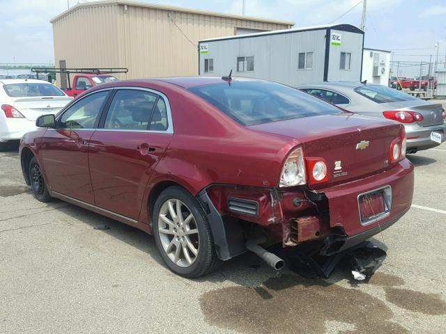 1G1ZK57B69F190931 - 2009 CHEVROLET MALIBU LTZ 红色 照片 3