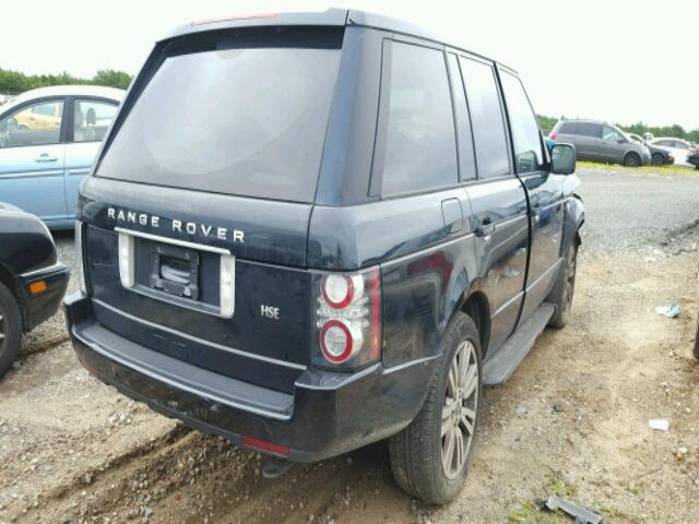 SALMF1D41CA361330 - 2012 LAND ROVER RANGE ROVE BLACK photo 4