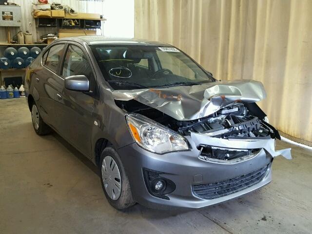 ML32F3FJ7HH003695 - 2017 MITSUBISHI MIRAGE G4 GRAY photo 1