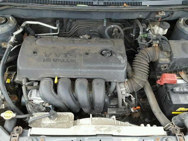 2T1BR32E95C366352 - 2005 TOYOTA COROLLA GRAY photo 7