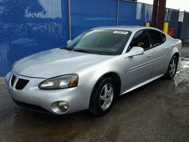 2G2WS522941350421 - 2004 PONTIAC GRAND PRIX SILVER photo 2