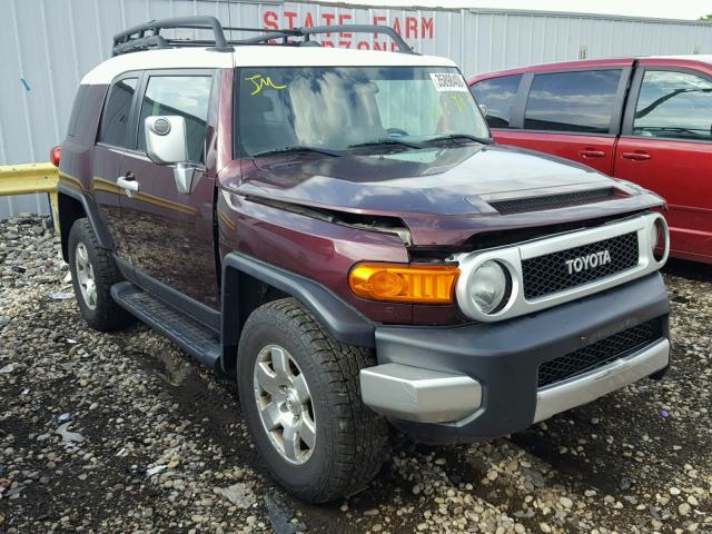 JTEBU11F370041279 - 2007 TOYOTA FJ CRUISER PURPLE photo 1