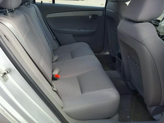 1G1ZB5EB0AF307023 - 2010 CHEVROLET MALIBU LS ვერცხლისფერი ფოტო 6