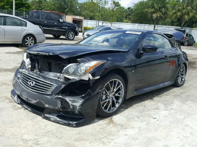 JN1CV6FE6FM811357 - 2015 INFINITI Q60 BASE BLACK photo 2