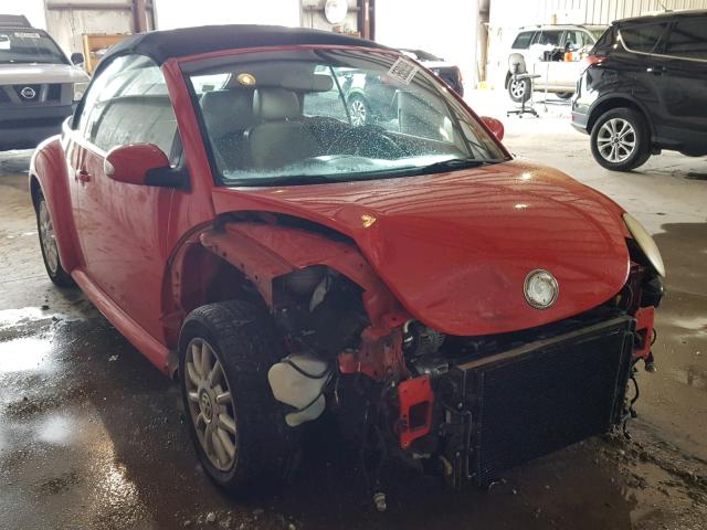 3VWCM31Y34M315043 - 2004 VOLKSWAGEN NEW BEETLE წითელი ფოტო 1