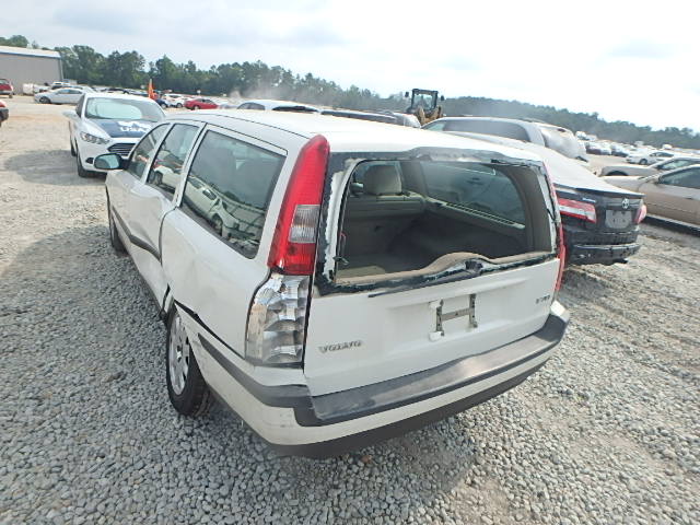 YV1SW61RX11137086 - 2001 VOLVO V70 WHITE photo 3