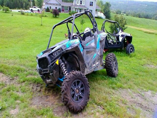 3NSVDE928GF459041 - 2016 POLARIS RZR XP TUR BLUE photo 2