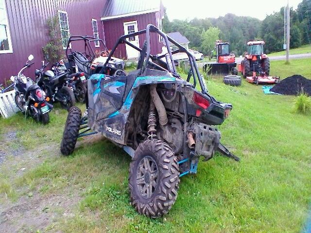 3NSVDE928GF459041 - 2016 POLARIS RZR XP TUR BLUE photo 3