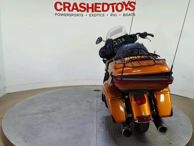 1HD1KEL16EB710031 - 2014 HARLEY-DAVIDSON FLHTK ELEC ORANGE photo 7