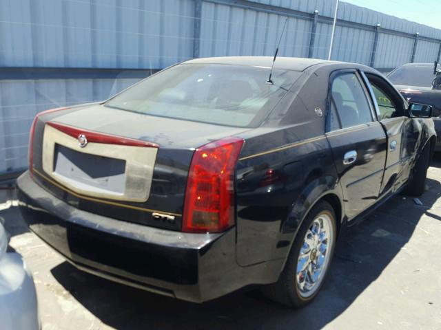 1G6DM57NX30115717 - 2003 CADILLAC CTS BLACK photo 4