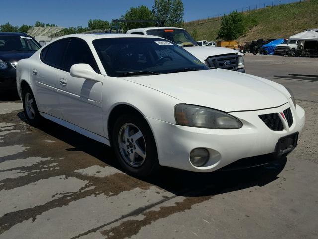 2G2WS522841262038 - 2004 PONTIAC GRAND PRIX WHITE photo 1