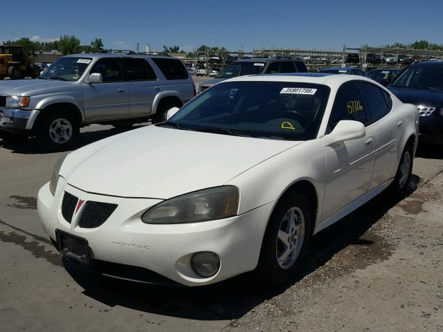 2G2WS522841262038 - 2004 PONTIAC GRAND PRIX WHITE photo 2